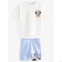 Kid Summer Short Sleeve Tracksuits Cartoon Tshirt Shorts Two Piece White Tees Print Shorts Baby Casual Clothes Set - Image 3