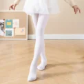 Kids Pantyhose Solid White Ballet Dance Tights For Children Girls Candy Color Velvet Stockings Sock Pants For Baby Girl Leggings - Image 2