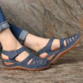 Women Sandals Bohemian Style Summer Shoes for Women Summer Sandals with Heels Gladiator Sandalias Mujer Elegant Wedges Shoes - Image 6