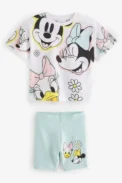 Kid Summer Short Sleeve Tracksuits Cartoon Tshirt Shorts Two Piece White Tees Print Shorts Baby Casual Clothes Set - Image 2