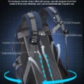 New 40L outdoor hiking bag men's and women's shoulder bag sports bag leisure travel backpack large capacity - Image 4