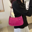 Leather Shoulder Underarm Bag Women's Fashion Handbags Casual Hobos Purses and Handbag Ladies Hand Bags - Image 4