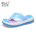 Summer Slippers Women Casual Massage Durable Flip Flops Beach Sandals Female Wedge Shoes Striped Lady Room Slippers Zapatos - Image 2