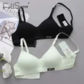 FallSweet Cotton Wireless Bra for Women Seamless Push Up Bras Comfortable V-Shaped Gathering Underwear AB Cup Intimate Lingerie - Image 2