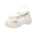 Women Thick Platform Mary Janes Pumps Summer  New Sandals Bow Chain Mujer Shoes Fashion Oxford Lolita Shoes - Image 5