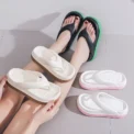 Woman flip flops Popular Design Shoes  trend Casual Platform Sandals non-slip Outdoor slippers Unique features Flat sandals - Image 4