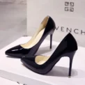 New Solid Color Pumps Women High Heel Shoes Female Fashion Patent Leather Sexy Pointed Toe Thin Heel Wedding Shoes Size 44 - Image 5