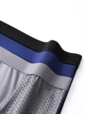 4 PCS men's underwear boxer briefs, breathable, comfortable and cool mesh boxer bri - Image 5