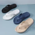 White EVA Beach Flip Flops for Women Summer 2025 Comfort Soft Sole Home Slippers Woman Lightweight Clip Toe Flat Slides Sandals - Image 6