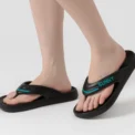 EVA flip-flops women's slippers in summer non-slip, couples wear slippers with thick soles, durable and soft soles - Image 6