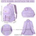 Girls Large Capacity School Backpack Teenage Students Book Bag Cute Dreamy Mermaid Schoolbag - Image 6
