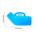 1200ml Pee Container Spill Proof Portable Urinal Plastic Urine Bottle with Lid for Car Elderly and Incontinence - Image 6