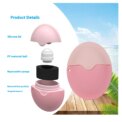 1PCS Roll on Sponge Applicator Silicone Sun Lotion Applicator Refillable Suncream Roller Applicator Portable for Outdoor Travel - Image 3