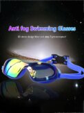 Swimming Goggles Adjustable Electroplate Diving Glasses No Leaking Swim Sports Eyewear for Women Men Youth Kids - Image 5