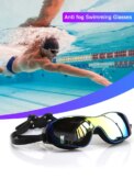 Swimming Goggles Adjustable Electroplate Diving Glasses No Leaking Swim Sports Eyewear for Women Men Youth Kids - Image 3