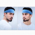 Elastic Headband Anti-slip Sweat Absorption Headdress Breathable Running Head Band for Yoga Running Biking - Image 5