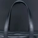 Premium Leather Japanese Handbag Large Capacity School Bag Waterproof And Dustproof Lightweight Dark blue - Image 5