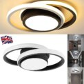 LED Chic Lamp Ceig Modern Chandelier Living Room Bedroom Pendant Light - Image 2