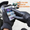Electric Heating Gloves Men Women USB plug-in Electric Heated Gloves Winter Skiing Snowboarding Can Touch Screen Snow Gloves - Image 4
