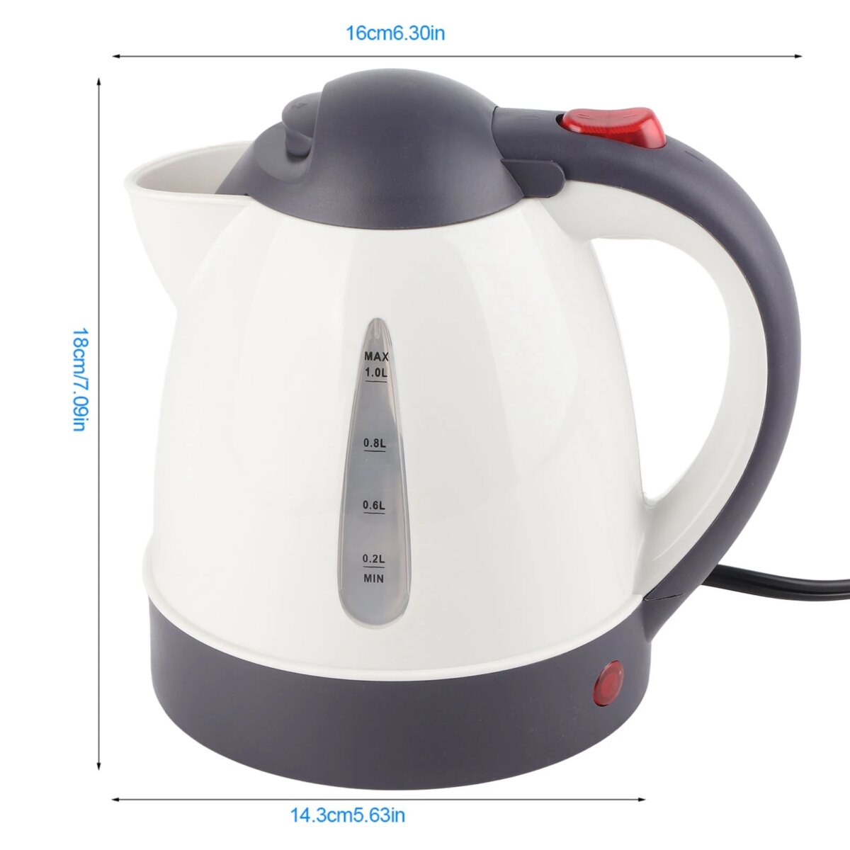 Portable 1000ml 24V Travel Car Truck Kettle Water Heater Bottle for Tea Coffee Making - Image 6