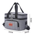 Thermal Insulated Cool Bag Picnic Adult Kids Food Storage Lunch Box UK - Image 4