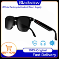 Blackview Bluetooth Smart Glasses Built-in Speaker&Mic IPX4 Waterproof Outdoor Polarized UV Protection Sunglasses for Men Women