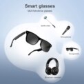 Blackview Bluetooth Smart Glasses Built-in Speaker&Mic IPX4 Waterproof Outdoor Polarized UV Protection Sunglasses for Men Women - Image 5