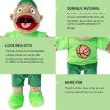40Cm Jeffy Joseph Hand Puppet Plush Cosplay Toy Game Stuffed Doll Xmas Toys Gift - Image 3