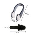 Silicone 4 Ear Plugs +2 Nose Clips Swimming Diving Waterproof Kids Adult Surfing - Image 4