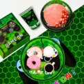 Video Game Birthday Party Decorations for Boys,132pcs Birthday Decorations&Tableware Set-Plates Cups Napkins Tablecloth Balloons - Image 2