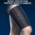 Elastic Compression Sleeve Thigh Support Brace Muscle Injury Wrap Hamstring Gym - Image 4