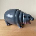 1/2pcs Moo Toy ,Moo Deng Hippo,Bouncy Pork Pygmy Hippo Statue,Hippo Resin Figurine - Image 5