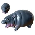 1/2pcs Moo Toy ,Moo Deng Hippo,Bouncy Pork Pygmy Hippo Statue,Hippo Resin Figurine