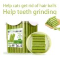 60 PCS Grass Stic Pet Snac Food For Cats Oll Ages Cat Teeth Clean - Image 2