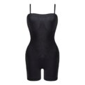 Modishion Women's Bandeau Shapewear Removable Straps One-Piece Corset Tummy Lifting Butt Shaping Seamless Boxer Tights - Image 5