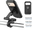 360° Bicycle Motor Bike Waterproof Phone Case Mount Holder For All Mobile Phones - Image 6