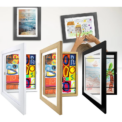 Children Drawing Frame Photo Frame Magnetic Front Open Art Frame Poster Photo Paintings Pictures Display Wall Hanging Home Decor