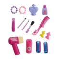 Children's dressing table toy set with stool, mirror, drawer Children's dressing table girl exquisite gift game makeup table - Image 6