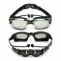 2024 Hot Anti Fog Swimming Goggles Uv Glasses Adjustable Earbuds Mya Adult UK - Image 2