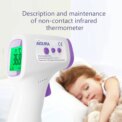 Digital Infrared Forehead Thermometer Room Non-Contact Temperature Gun For Kids - Image 6