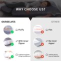 Pregnancy Pillows for Sleeping, G Shaped Full Body Maternity Pillow with Removable Cover - Support for Belly for Pregnant Women - Image 6