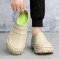 Summer Chef Shoes Anti Slip and Oil Proof Work Shoes Lazy Slippers Casual Trendy Slippers Fashion Shoes Sports Shoes Nurse Shoes - Image 4