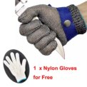 Cut Resistant Stainless Steel Gloves Working Safety Gloves Metal Mesh Anti Cutting For Butcher Worker - Image 2