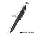 1/3pcs Multifunctional Metal Tactical Pen Anti skid Emergency Glass Breaker Self Defense Supplies - Image 2