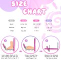 Roller Skates for Girls Boys for Kids 4 Size Adjustable Light Up Luminous Roller Skate Pink S - Image 6