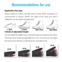 9cm Unisex Shoe Insert Taller Lift Height Up Increase Heel Height Insoles 4layer - Image 3