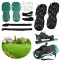 2pcs Universal Lawn Aerator Shoes with Adjustable Strap Anti-slip Lawn Aerator Spiked Sandals Garden Grass Nail Cultivator Tool - Image 5