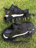 2pcs Universal Lawn Aerator Shoes with Adjustable Strap Anti-slip Lawn Aerator Spiked Sandals Garden Grass Nail Cultivator Tool - Image 4