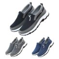 Men Penny Boat Shoes Sports Shoes Breathable Orthopedic Travel Plimsolls Flat Slip On for Outdoor Activity Hiking Walking - Image 5