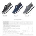 Men Penny Boat Shoes Sports Shoes Breathable Orthopedic Travel Plimsolls Flat Slip On for Outdoor Activity Hiking Walking - Image 6